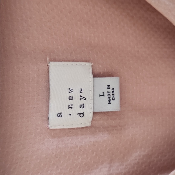 a new day Blush Ruffle Blouse - Picture 2 of 7